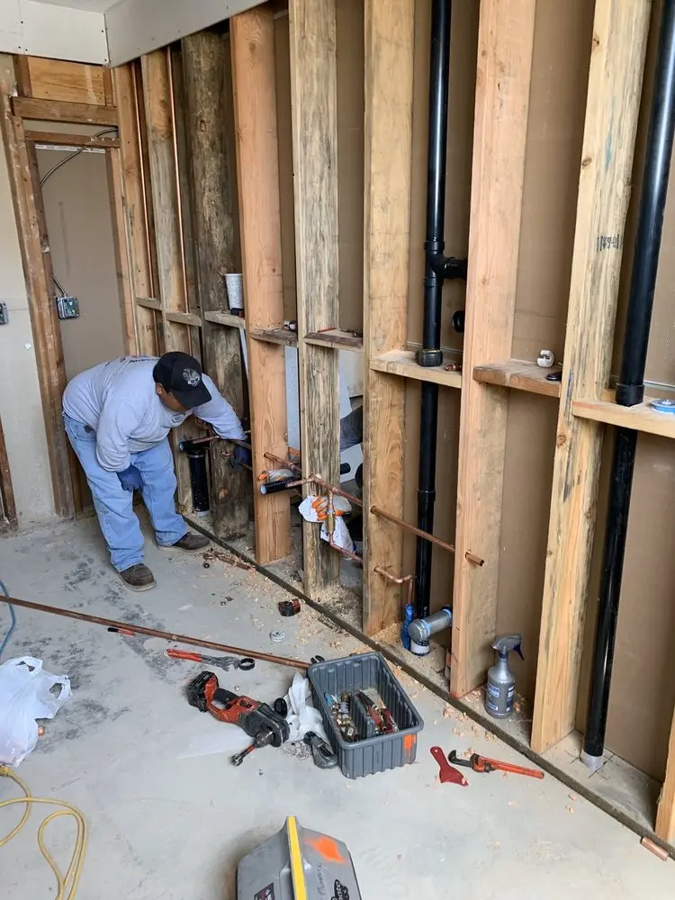 Commercial rough-in plumbing for Gas Line Repair in Elk Ridge